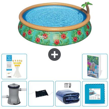BESTWAY Piscina Bestway Fast Set Redonda - 457x84 cm - 7-piezas S340