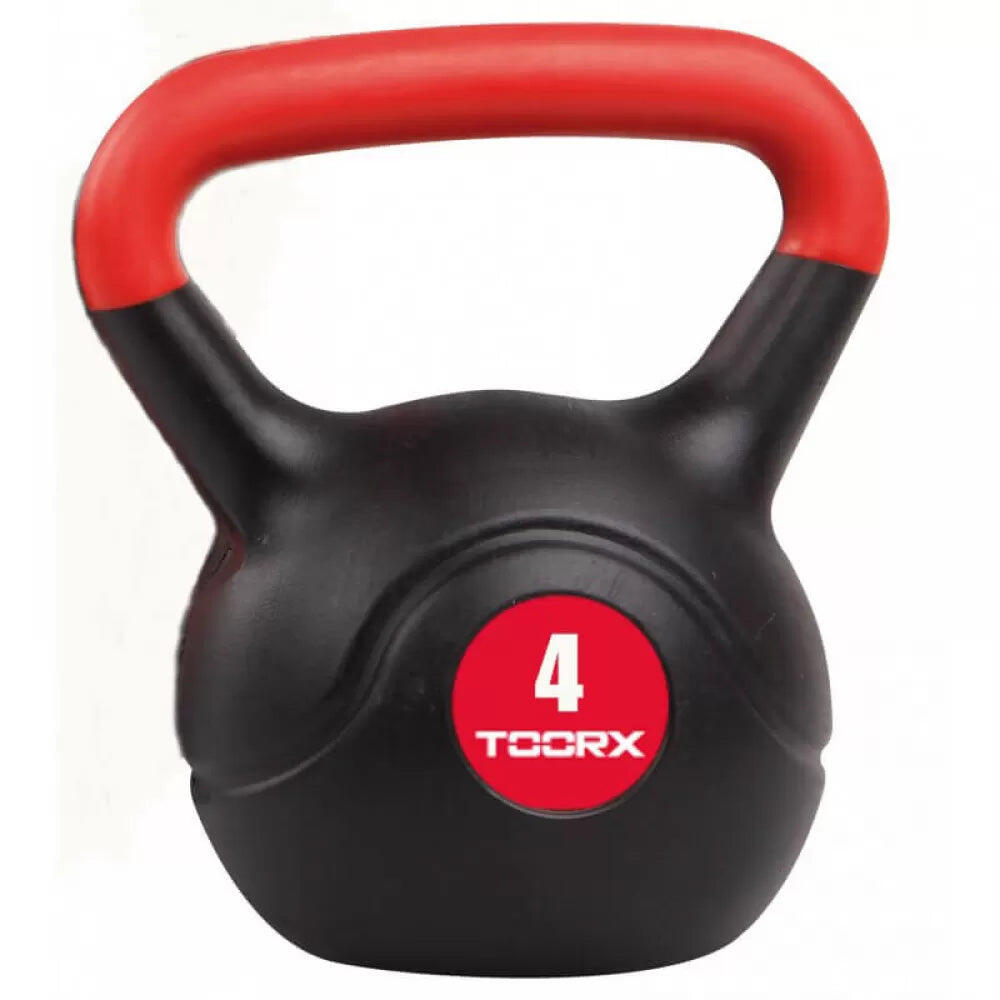 Kettlebell - PVC - Nero Rosso - Unisex - Al pezzo 3/5