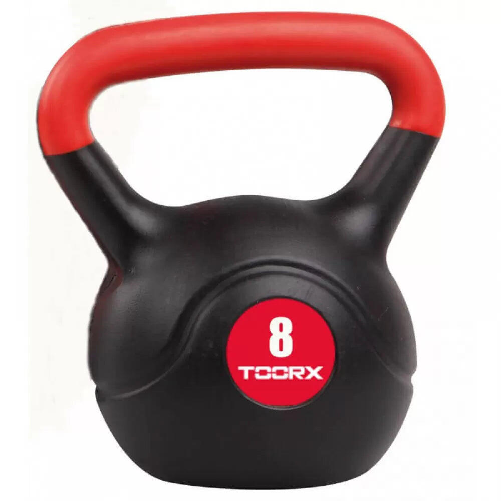 Kettlebell - PVC - Nero Rosso - Unisex - Al pezzo 5/5