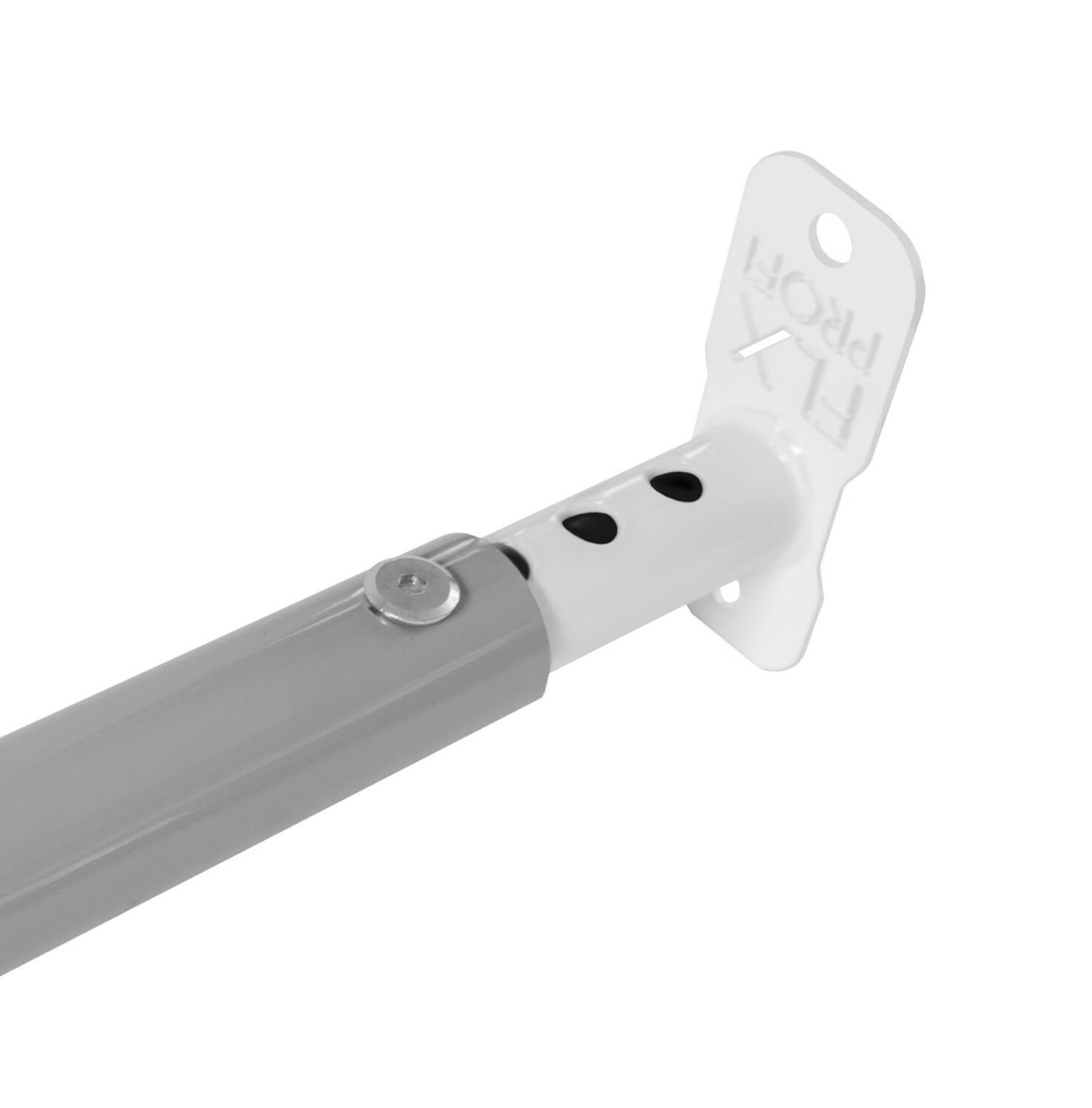 Barra plegable 1450-1700 Profi blanco-gris 2/7