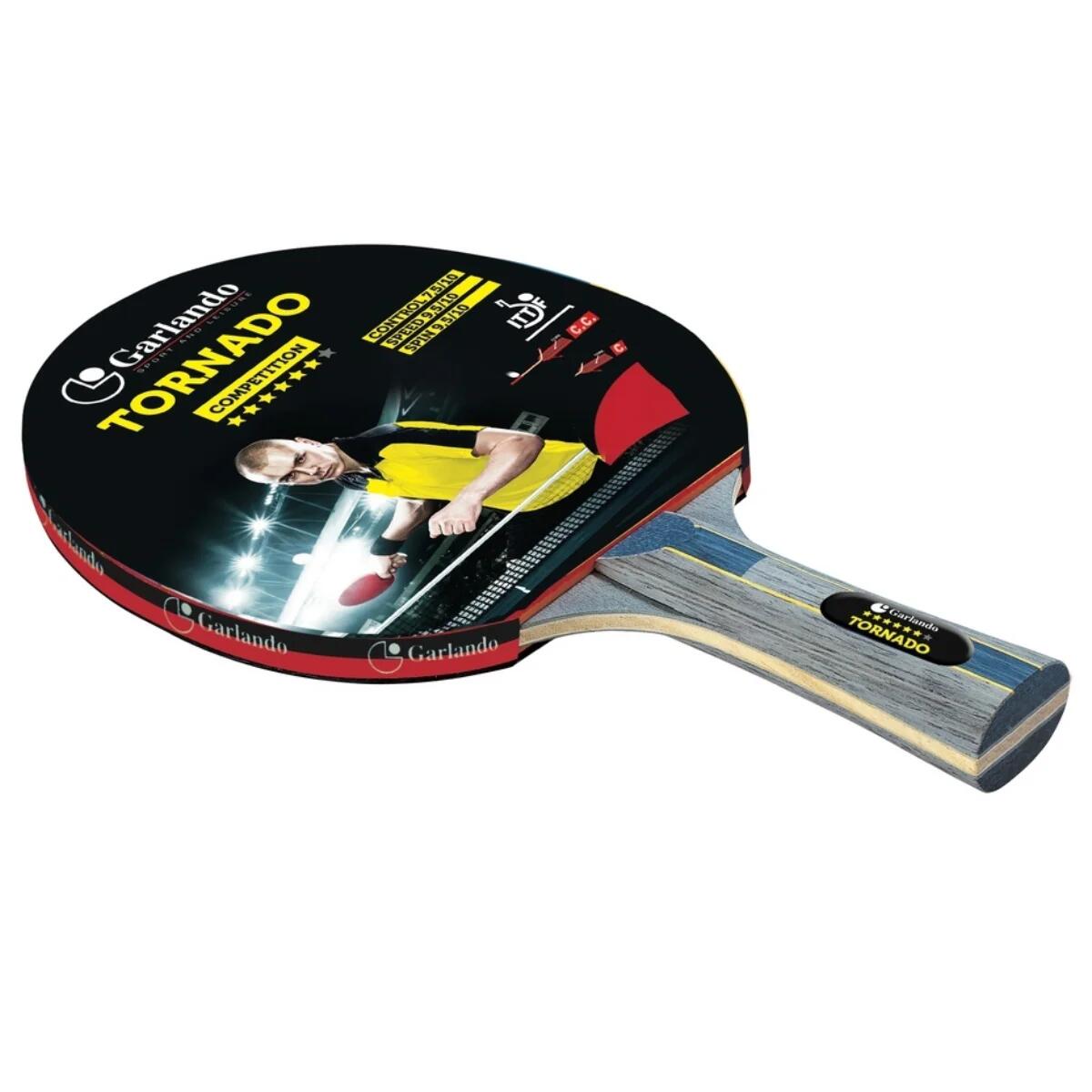 Raquette de Tennis de Table Tornado - 6 Étoiles - Raquette pour Compétition 2/2