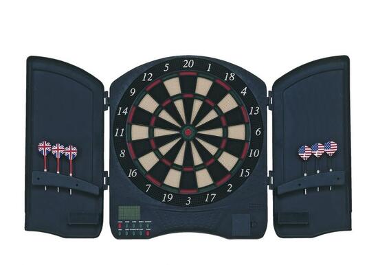 Jeu de fléchettes électronique Unicorn - 6 fléchettes avec 12 pointes souples