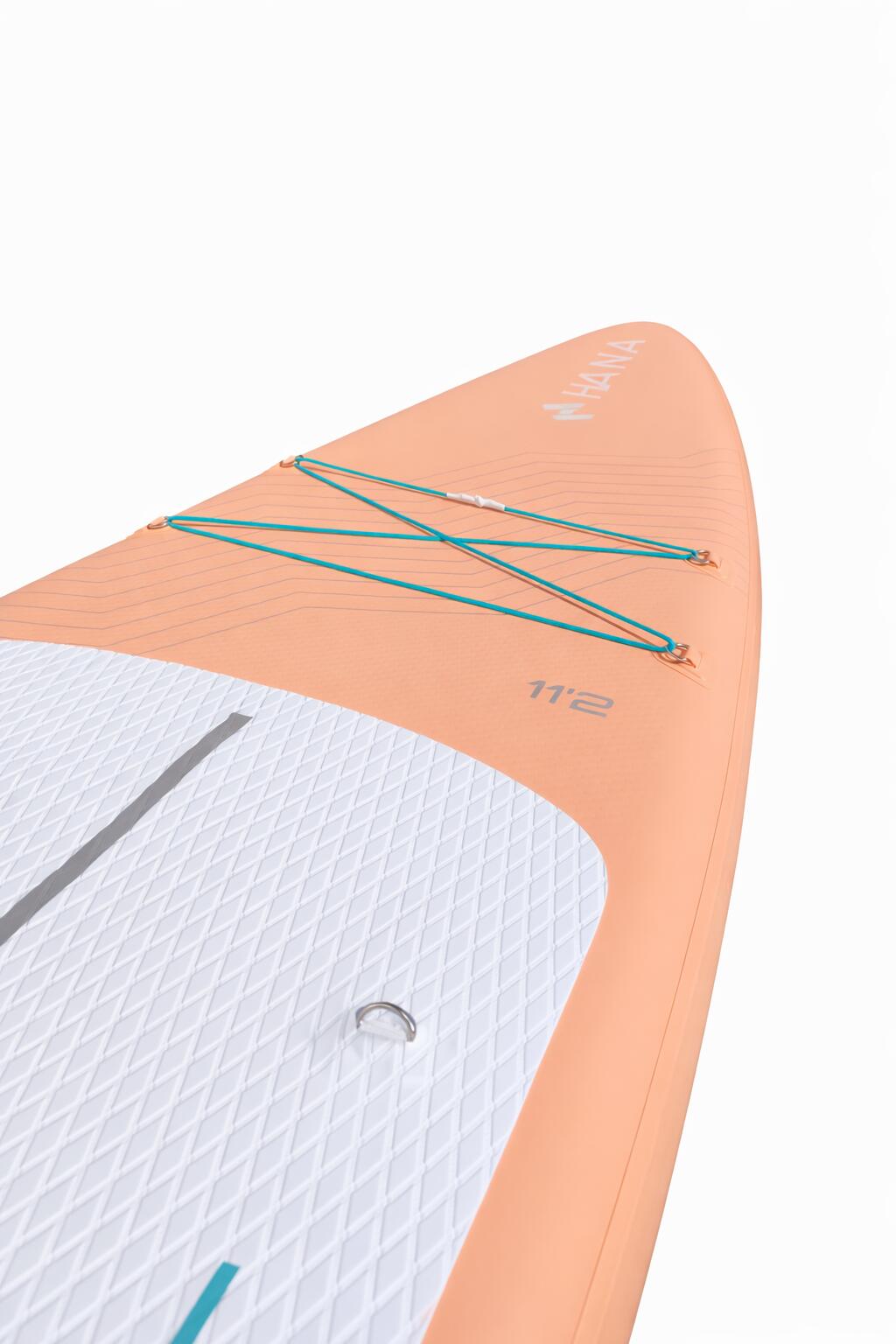 Stand-Up Paddle HANA 11’2 California Pack Colore Pesca + Custodia per Telefono 3/7
