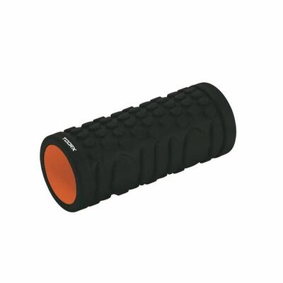 Grid foam roller 33 cm x 14 cm - zwart