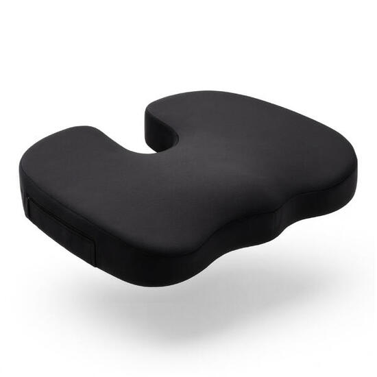 Coussin d'assise Ergo-Relax - coussin coccyx ergonomique en mousse mémoire