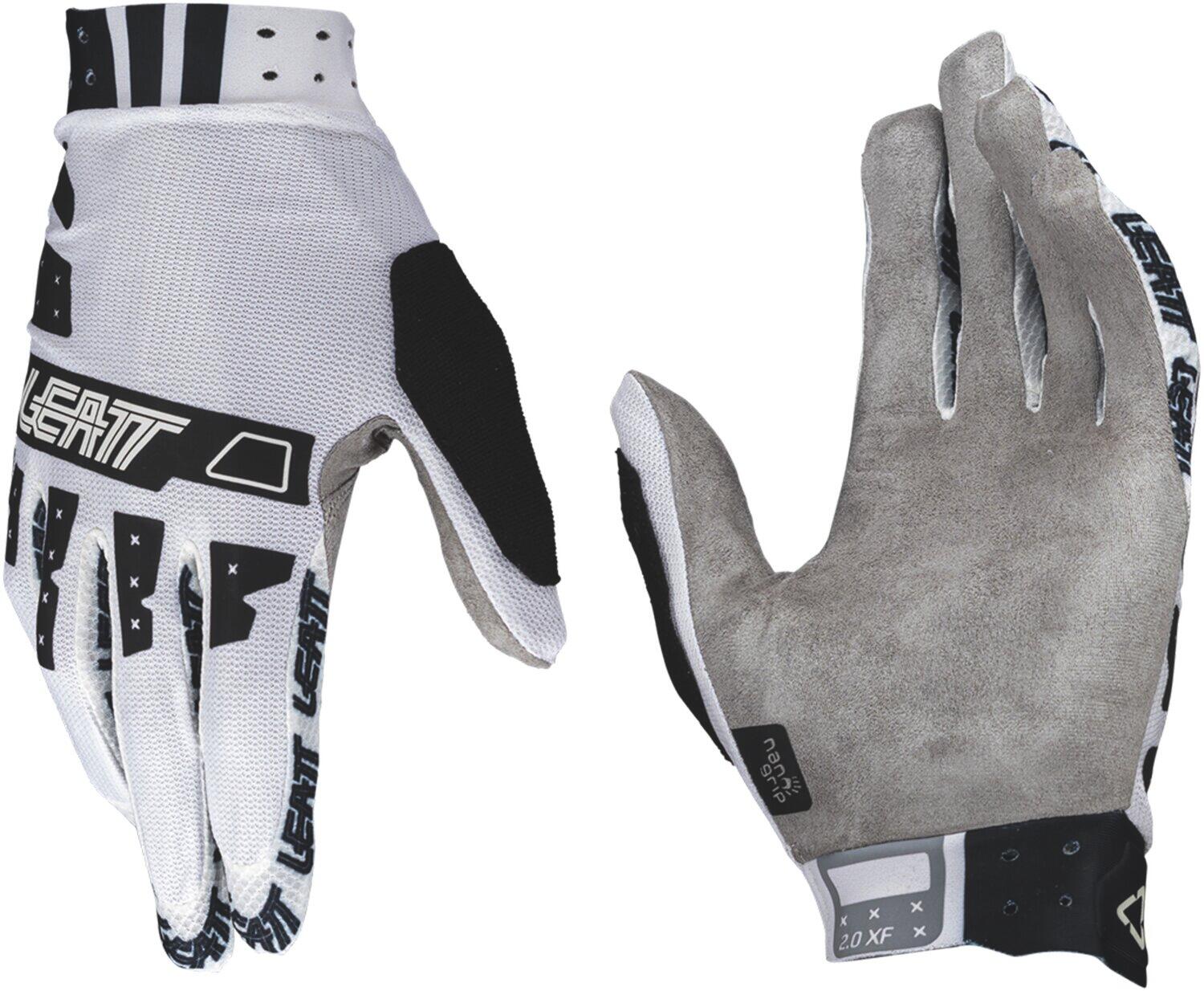 Gants VTT X-Flow 2.0 avec renfort Brush Guard Blanc Homme 5/6