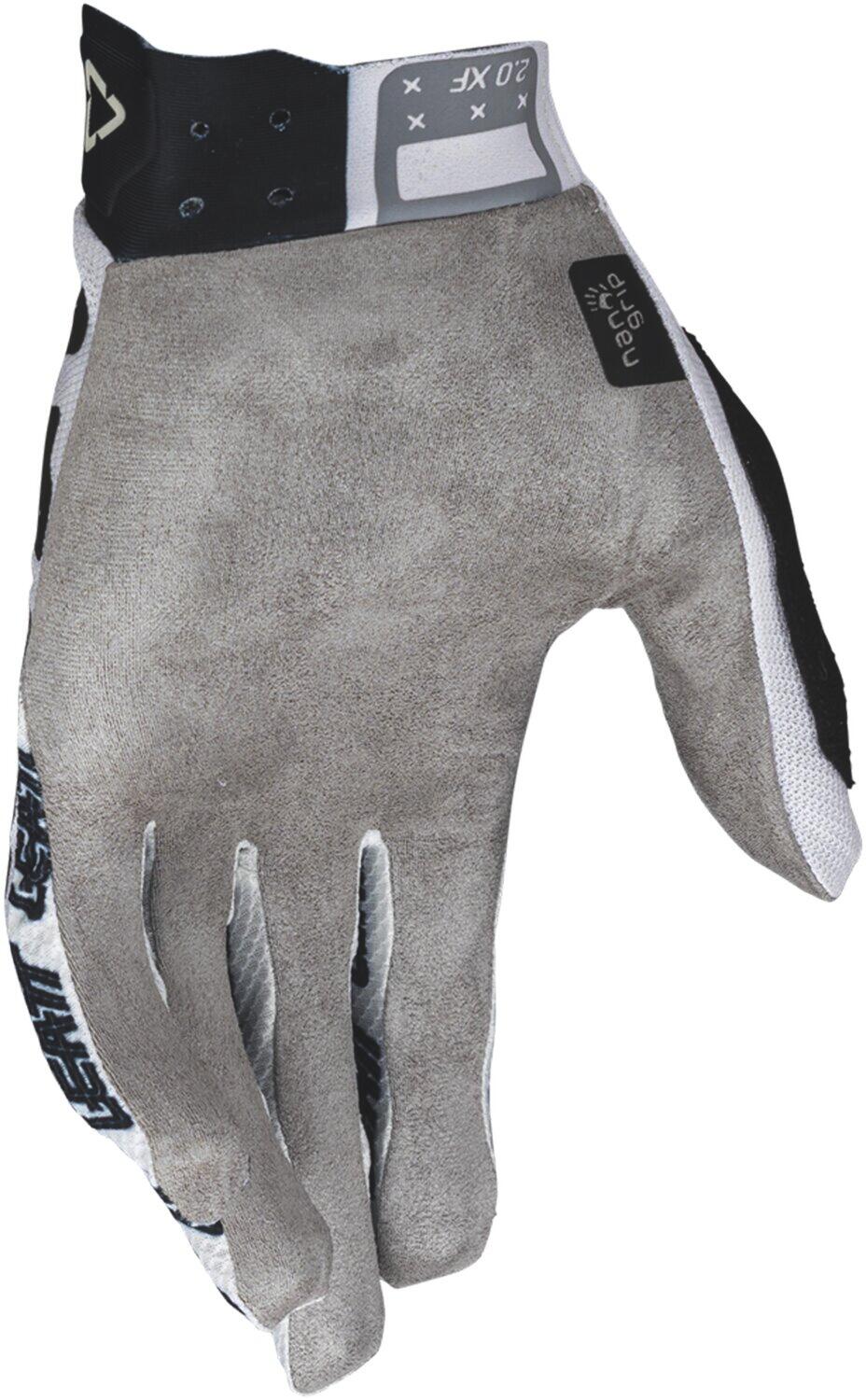 Gants VTT X-Flow 2.0 avec renfort Brush Guard Blanc Homme 4/6