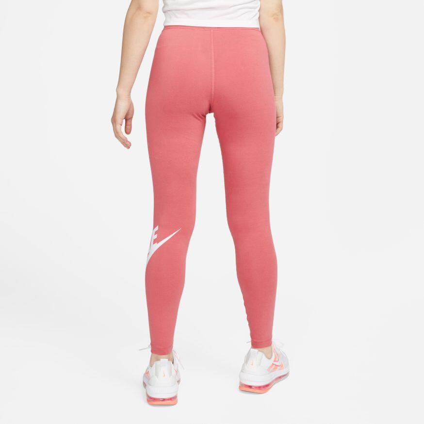 Collant Nike Sportswear Essential Archaeo Rose Blanc 2/4