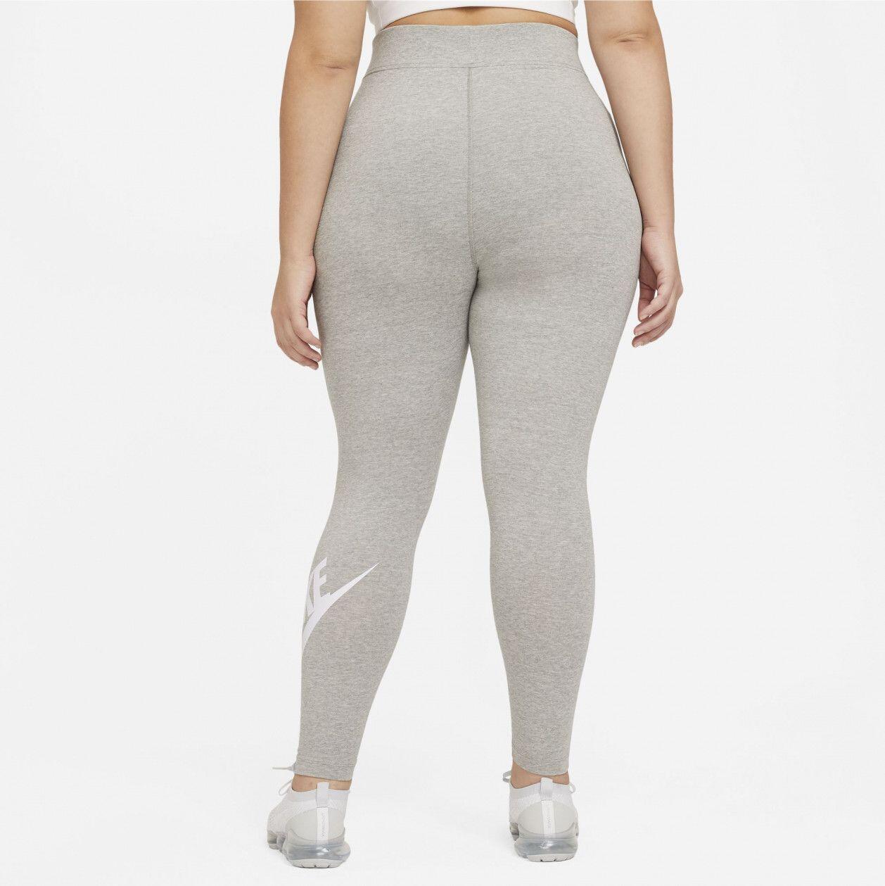 Nike Sportswear Essential DK Leggings lunghi da donna grigio / bianco 2/4