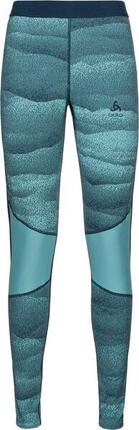 Odlo Whistler Eco Long Tights Blau Damen