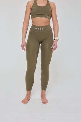 Infinite high waisted legging - kaki