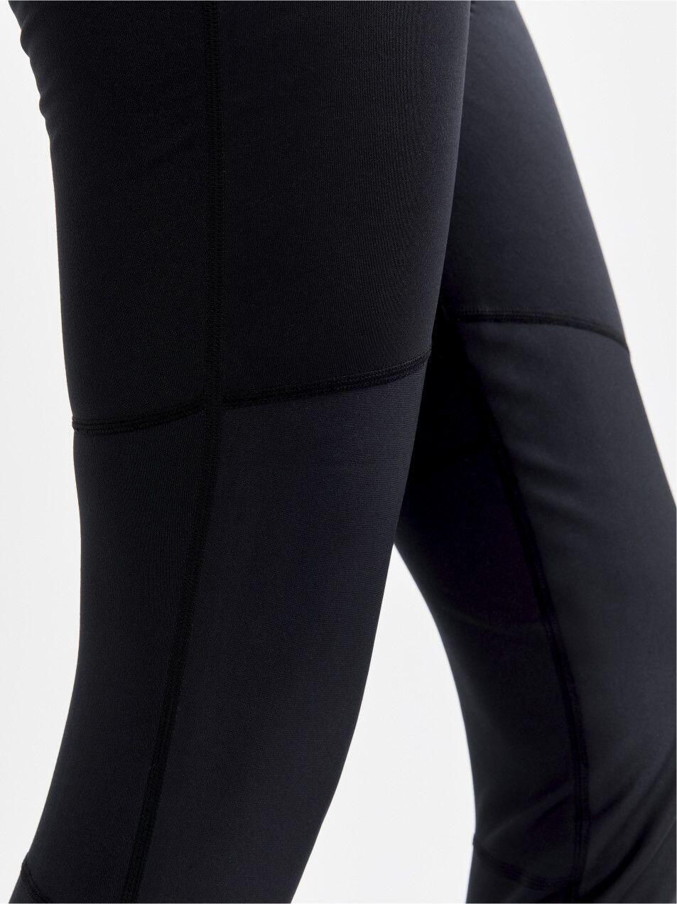 Shorts babadores artesanais com core bike SubZ Wind Longo feminino preto 5/7