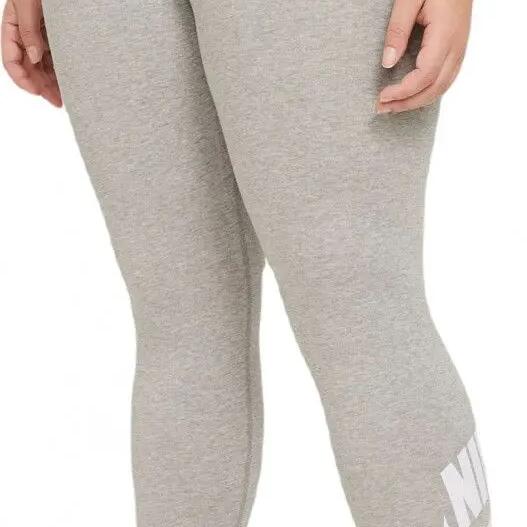 Women's Nike Sportswear Essential Long Leggings DK Grey/White