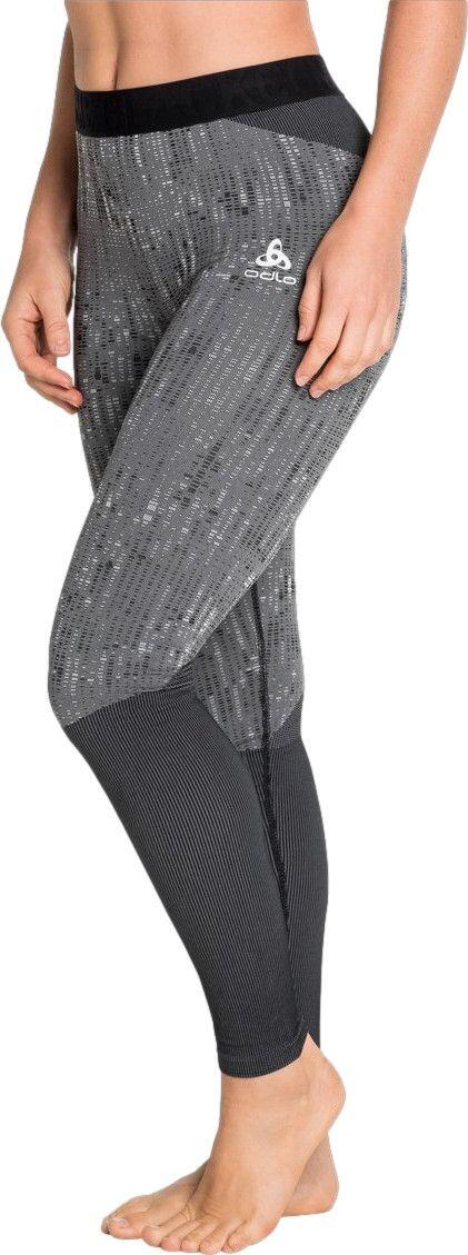Collant Long Odlo Blackcomb Noir / Gris Femme 1/4