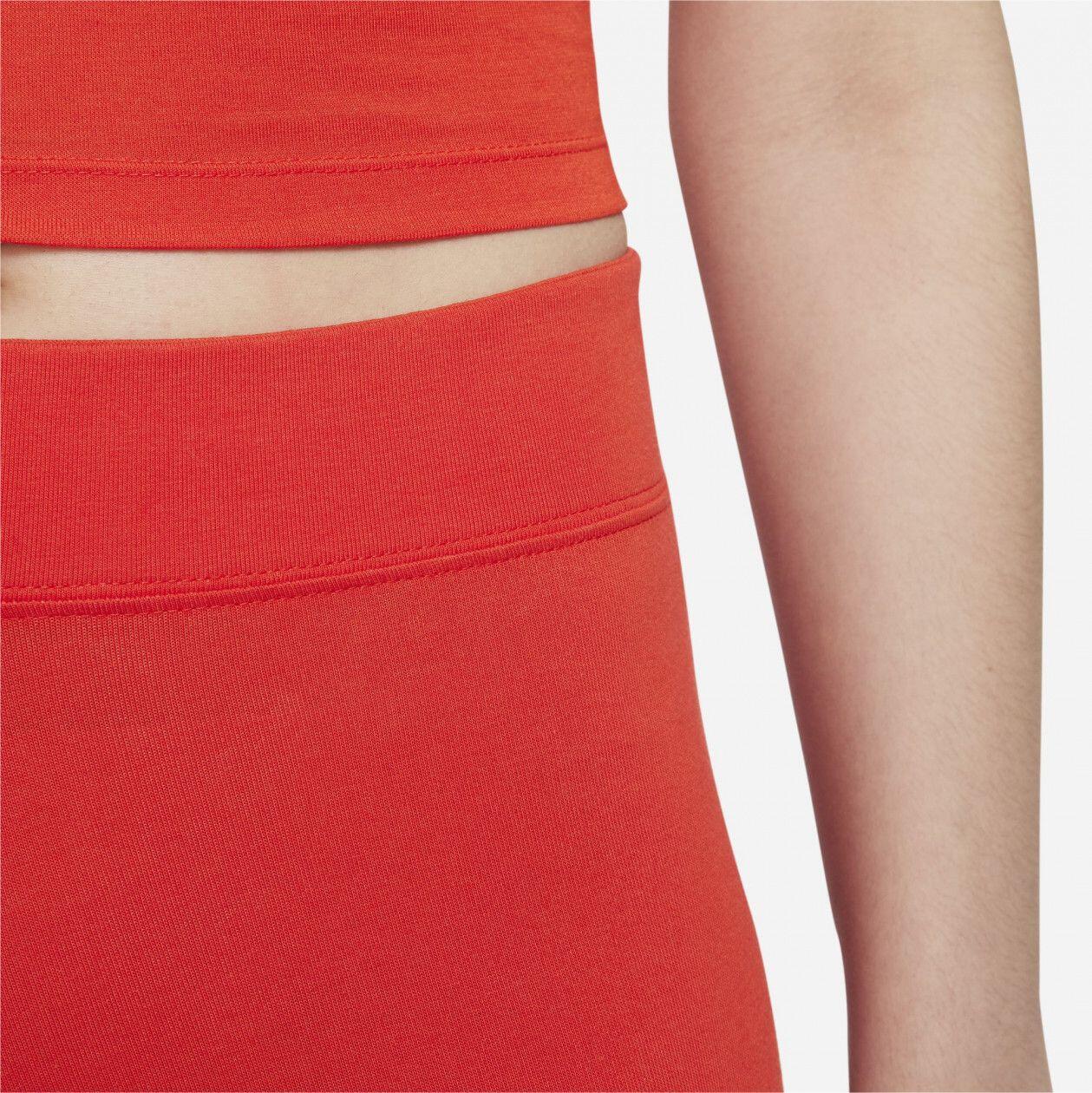 Collant 7/8 Nike Sportswear Essential Rouge Femme 3/5
