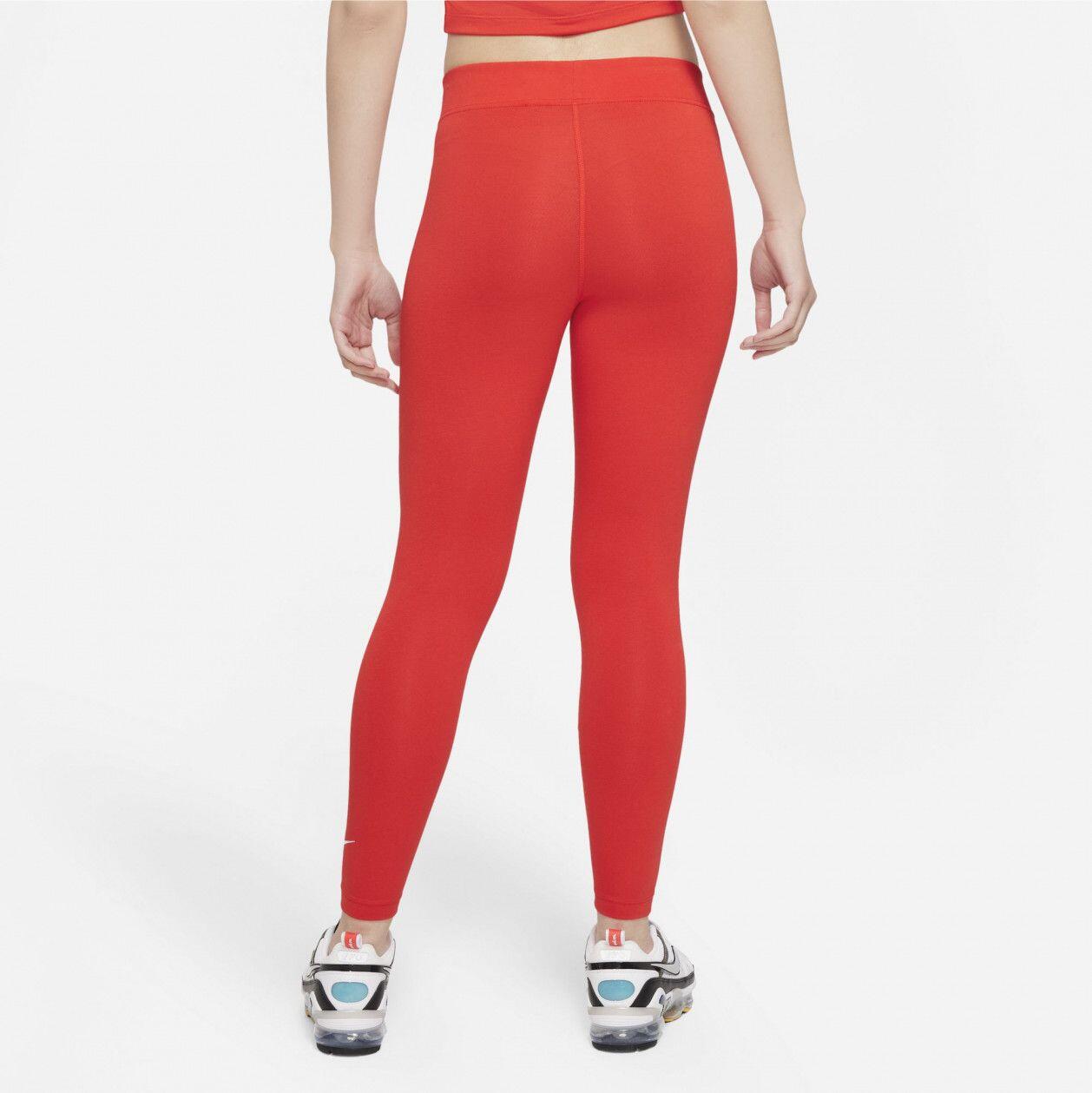 Collant 7/8 Nike Sportswear Essential Rouge Femme 2/5