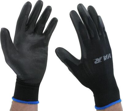 Var work gloves black