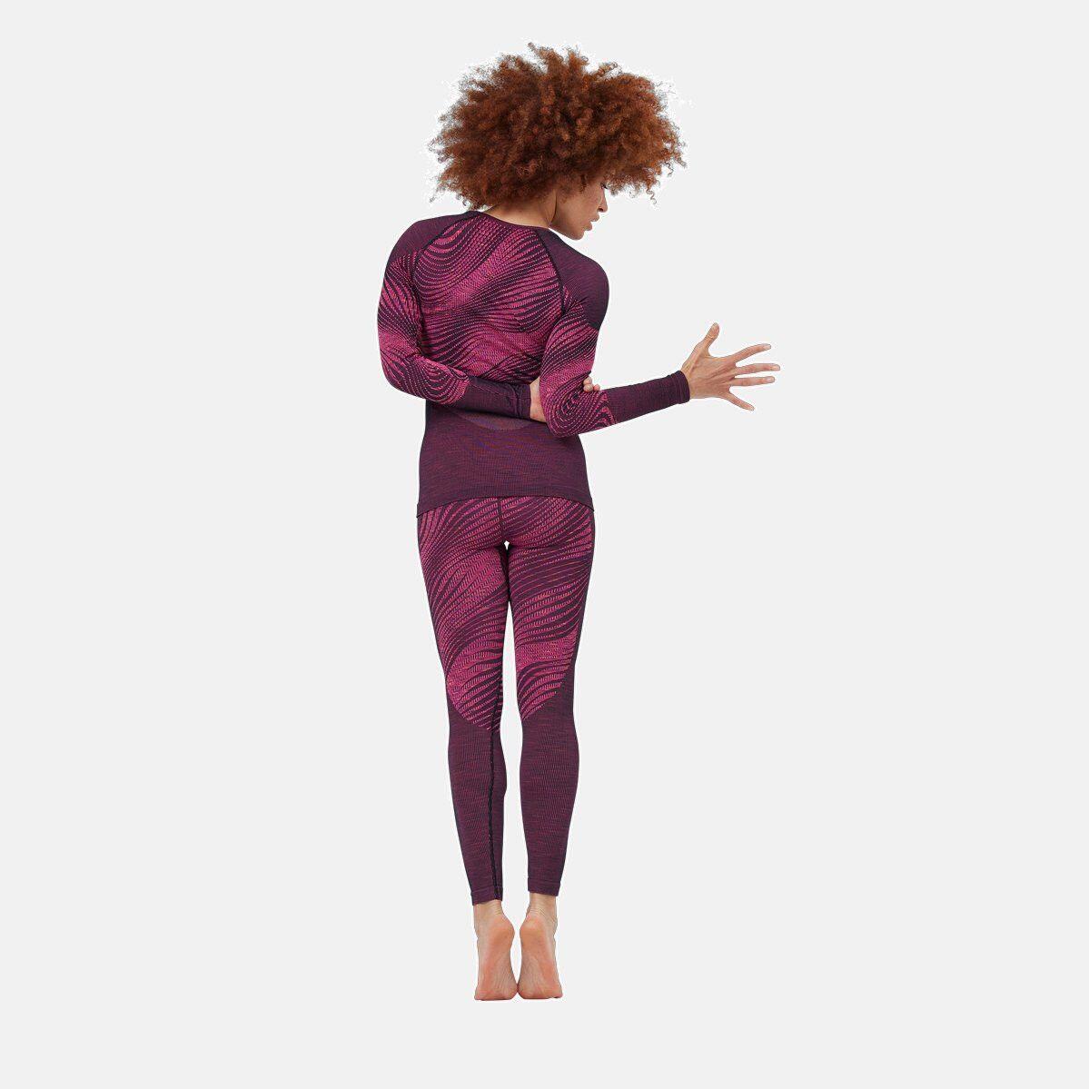 Collant Long Odlo Blackcomb Eco Rose Femme 5/5