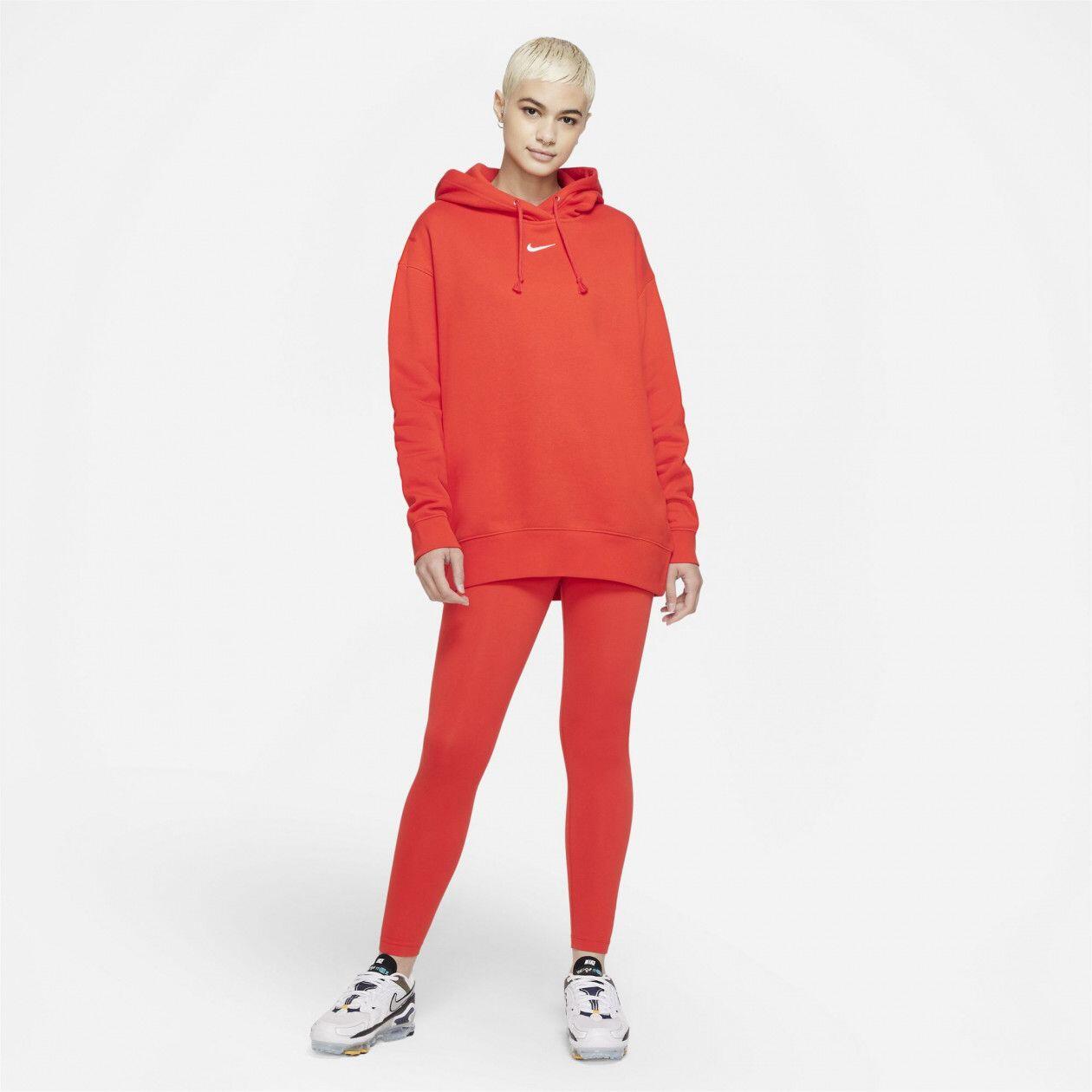 Collant 7/8 Nike Sportswear Essential Rouge Femme 5/5
