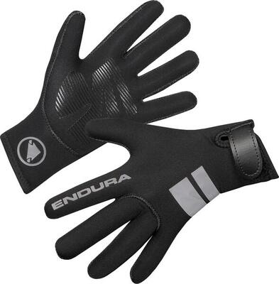 Endura nemo ii children's neoprene long gloves black
