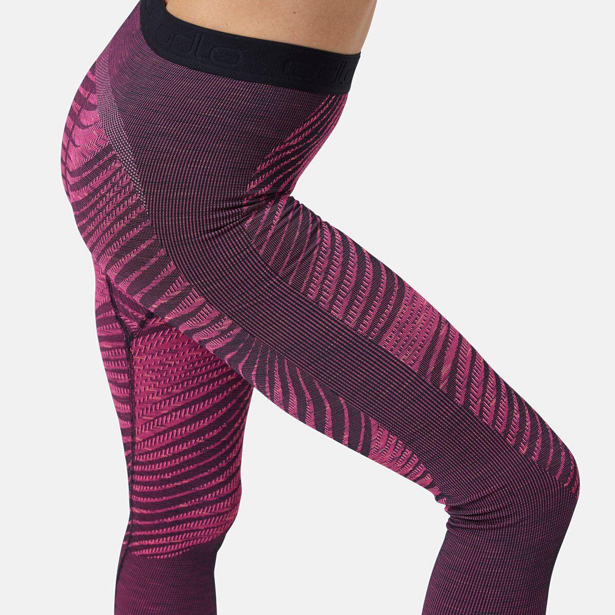 Collant Long Odlo Blackcomb Eco Rose Femme 4/5
