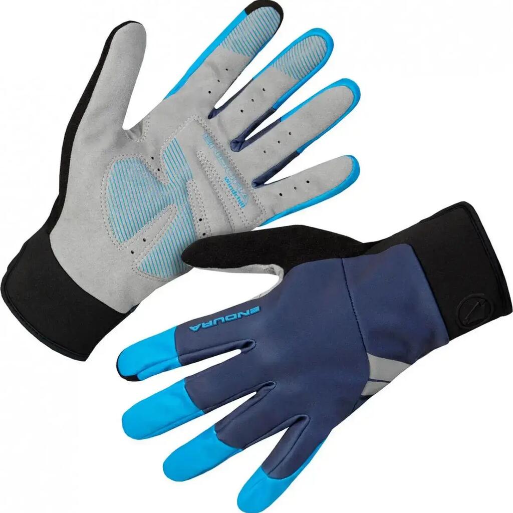 Endura Windchill Blue Long Gloves
