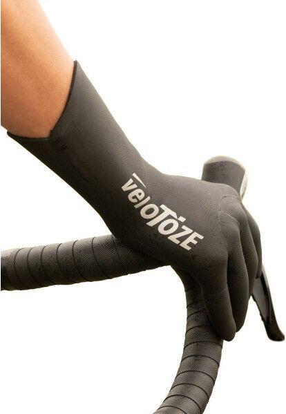 Gants Neoprene Velotoze T2 Noir 2/2