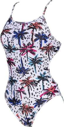 Arena Pandas Reversible Challenge Einteiliger Badeanzug Schwarz Multicolor