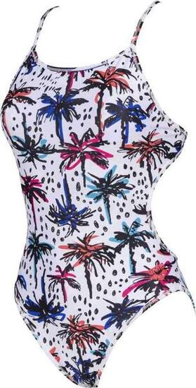 Arena Pandas Reversible Challenge Einteiliger Badeanzug Schwarz Multicolor