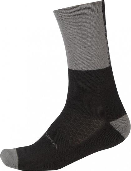 Endura BaaBaa Merino Wintersocken Schwarz
