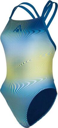 Maillot de Bain Femme 1 Pièce Aquasphere Essential Open Back Bleu
