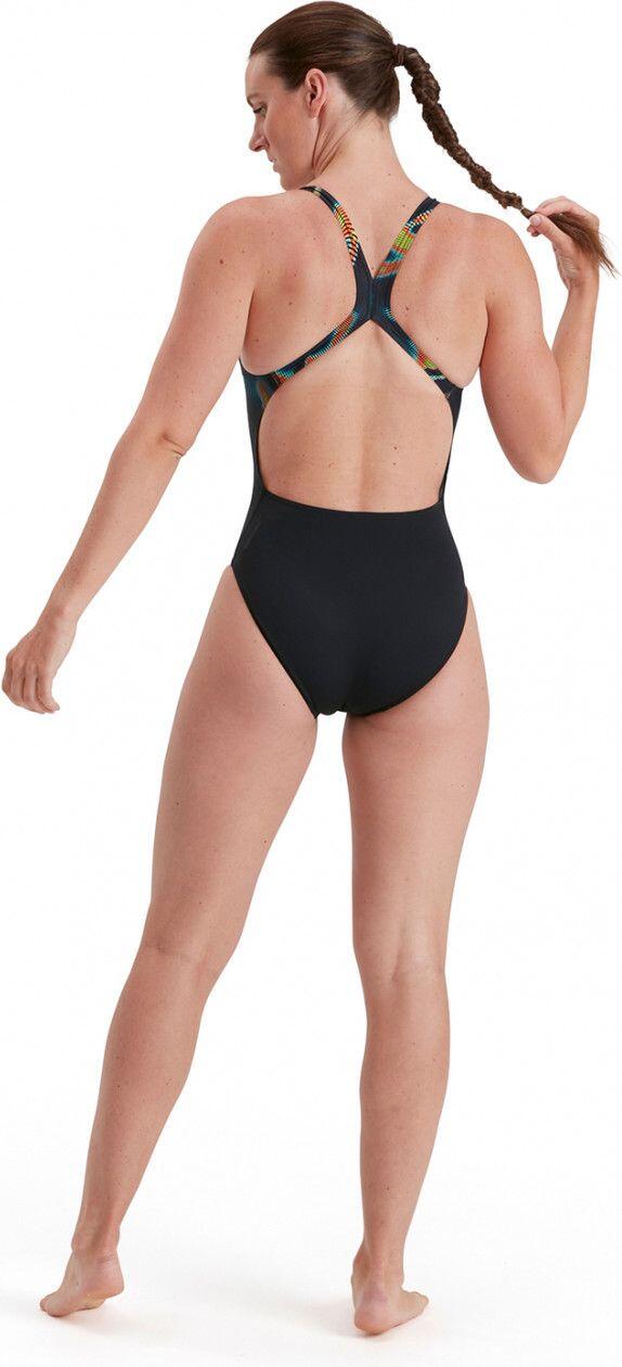 Costume da bagno Speedo Eco+ Placem Dig Power Nero 5/5
