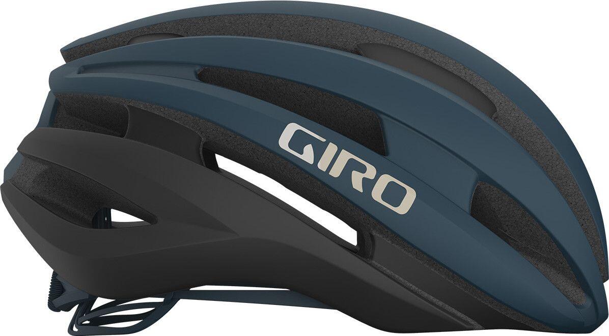 Casque Route Giro Synthe Mips II Bleu Mat 3/4