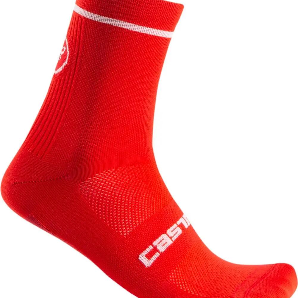 Castelli Entrata 9 Pair of Socks Red