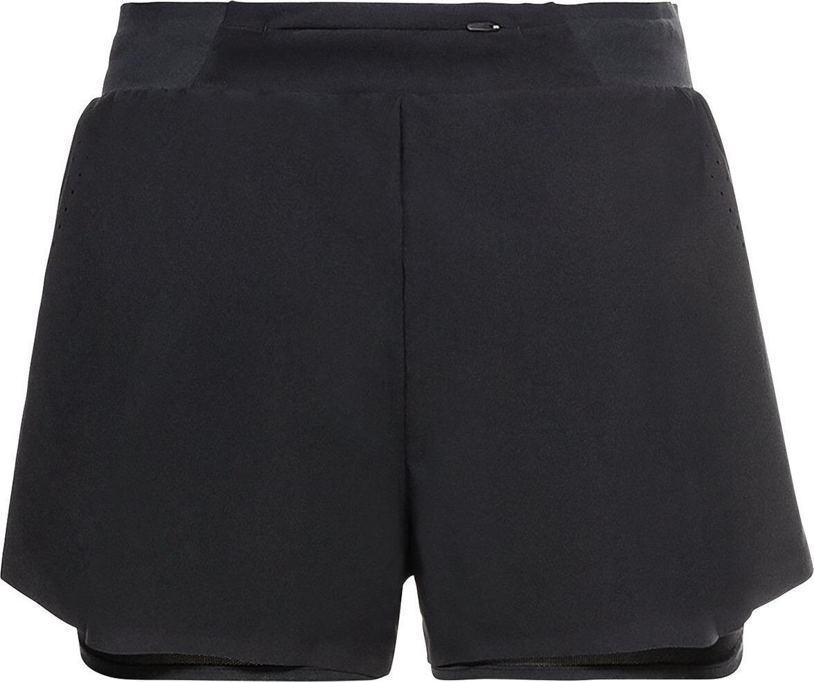 Pantaloncini Odlo Zeroweight 3in 2-in-1 Neri Donna 2/7
