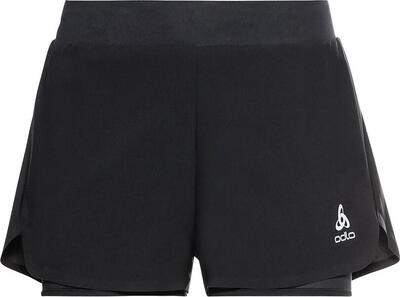 Odlo odlo 2-in-1 shorts zeroweight 3 inch sportshort zwart m
