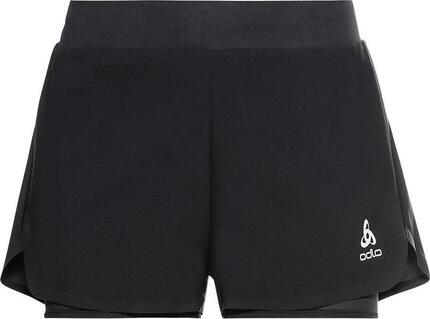 Odlo Zeroweight 3in 2-in-1 Shorts Schwarz Damen