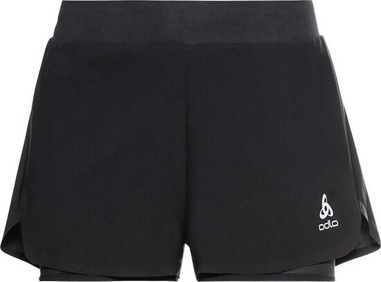Odlo Zeroweight 3in 2-in-1 Shorts Schwarz Damen
