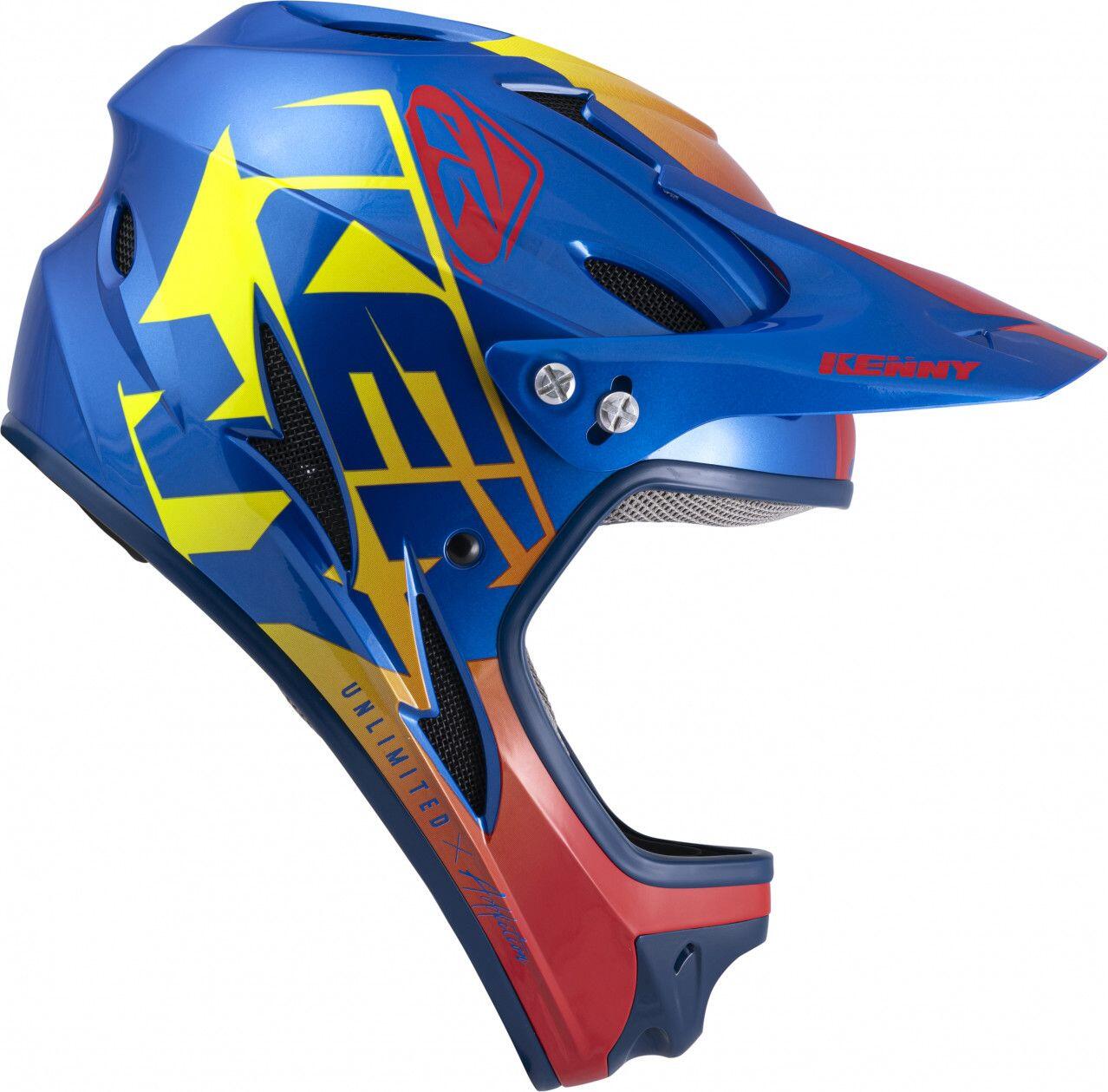 Capacete integral Kenny Down Hill 2022 Graphic Azul XL 2/4