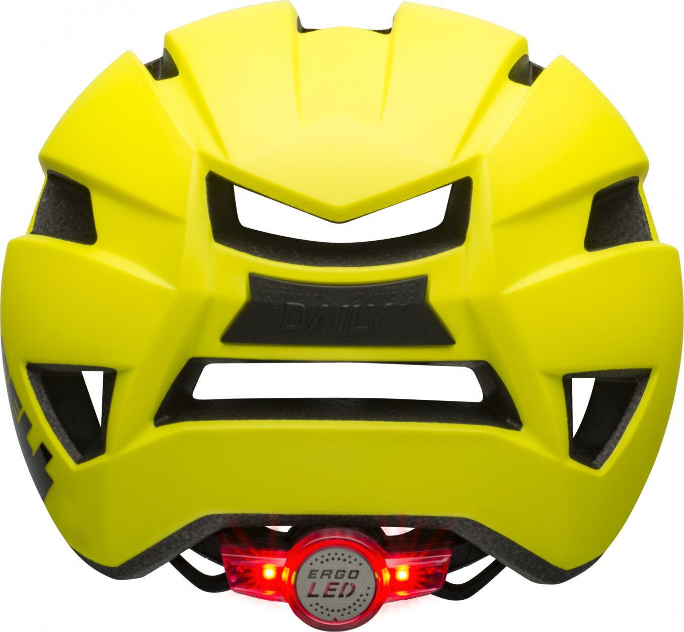 Capacete Bell Daily Led Mat Hi-Vizum Yellow 3/3