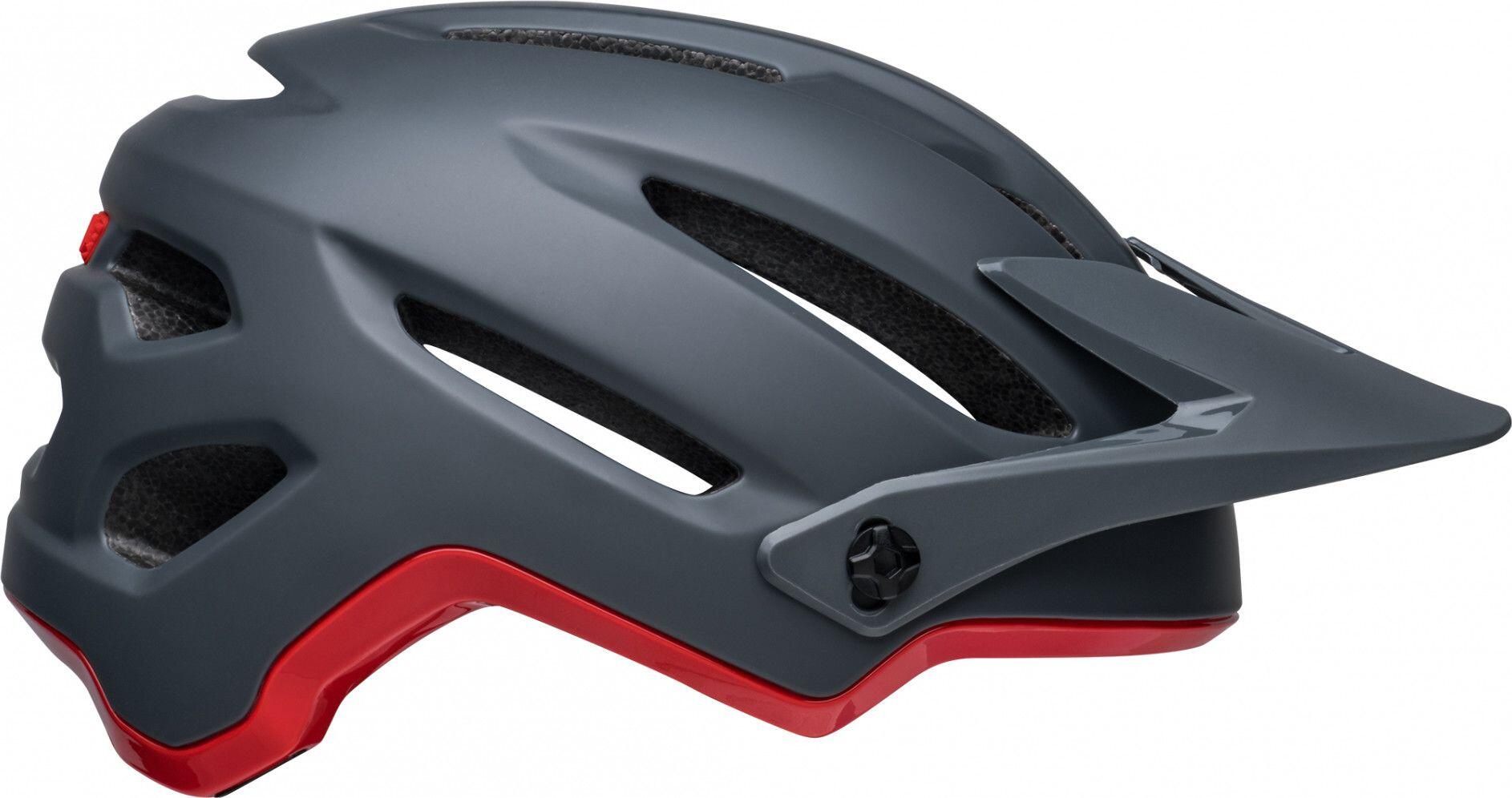Capacete Bell 4Forty Mips i100 Cinza Vermelho 3/6