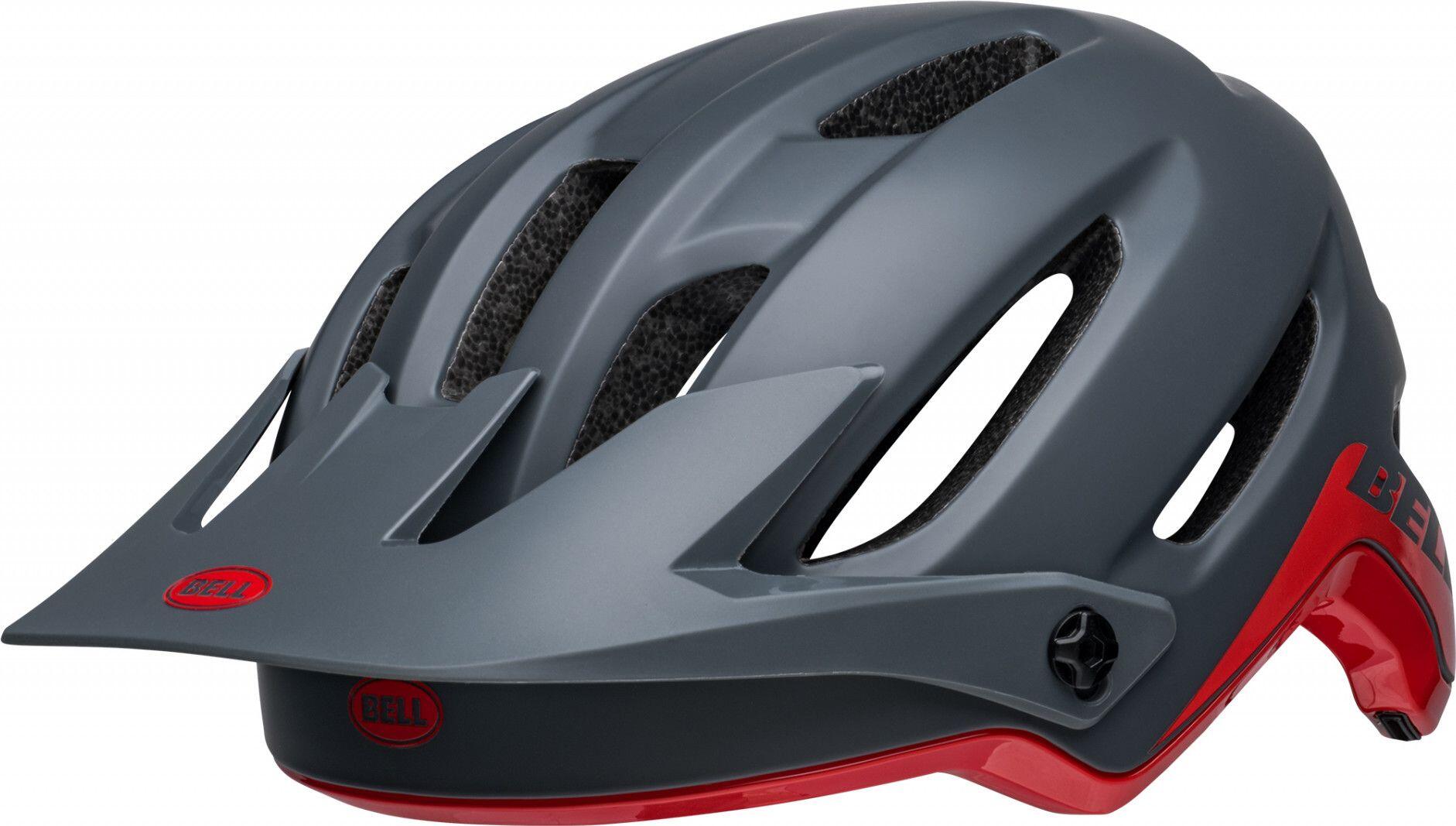 Capacete Bell 4Forty Mips i100 Cinza Vermelho 2/6