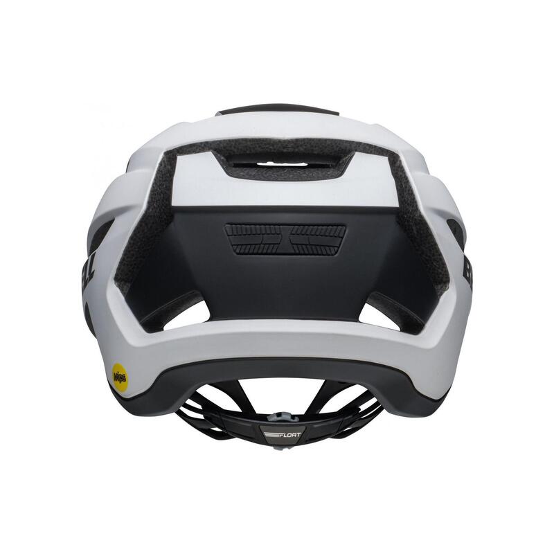 Casca de bicicletă Bell 4 Forty Air Mips alb mat cu vizieră