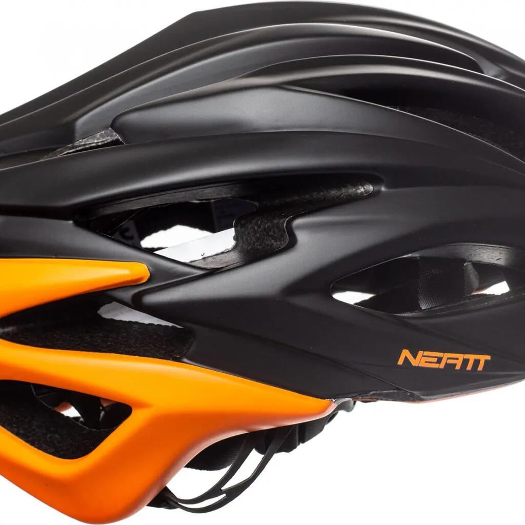 Neatt Asphalt Race Helmet Black Orange