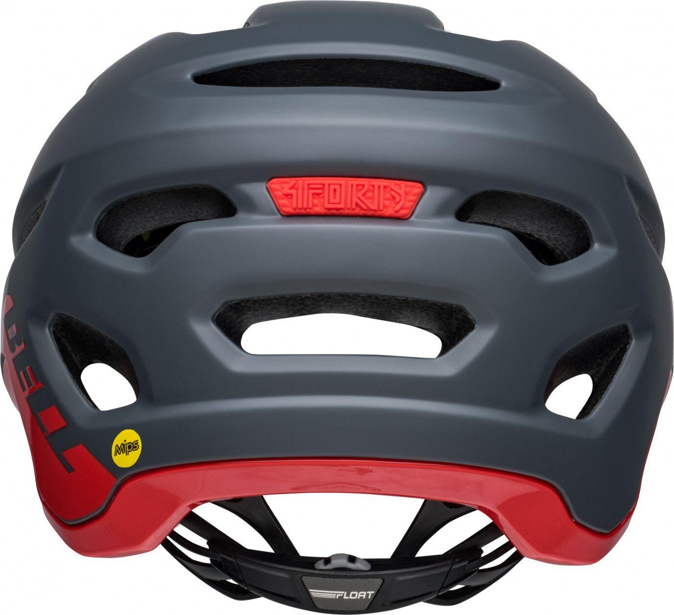 Capacete Bell 4Forty Mips i100 Cinza Vermelho 6/6