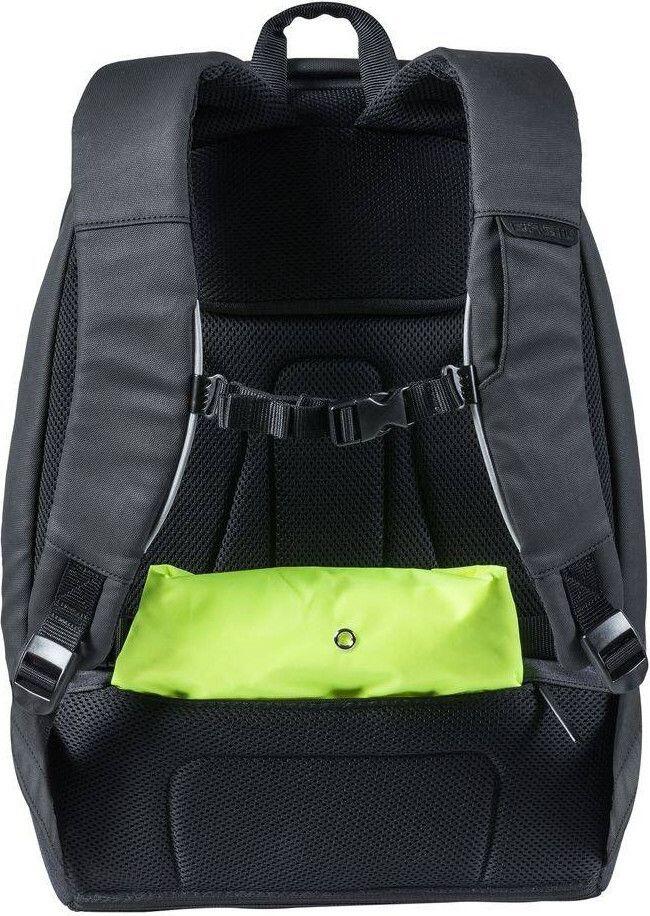 Mochila de bicicleta Basil B-Safe Nordlicht com tira LED de 18 litros preta 4/5