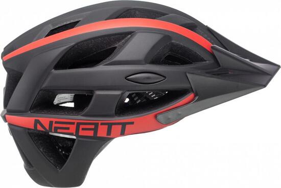 Casque VTT Neatt Basalte Race Noir Rouge