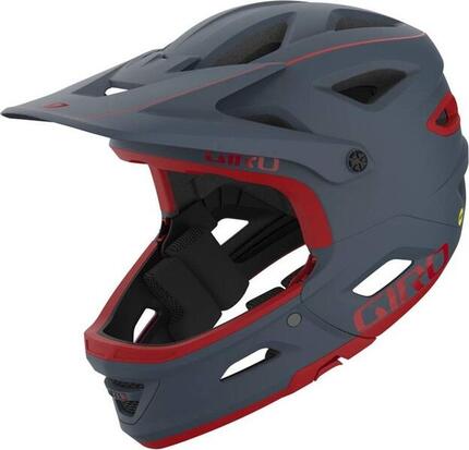 Casque avec Mentonnière Amovible Giro Switchblade Mips Gris / Rouge