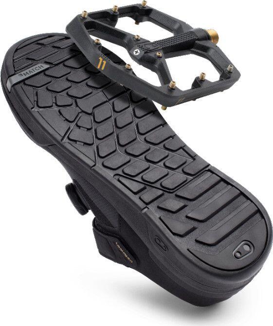 Crankbrothers Stamp Speedlace MTB-Schuhe Schwarz/Rot 6/7