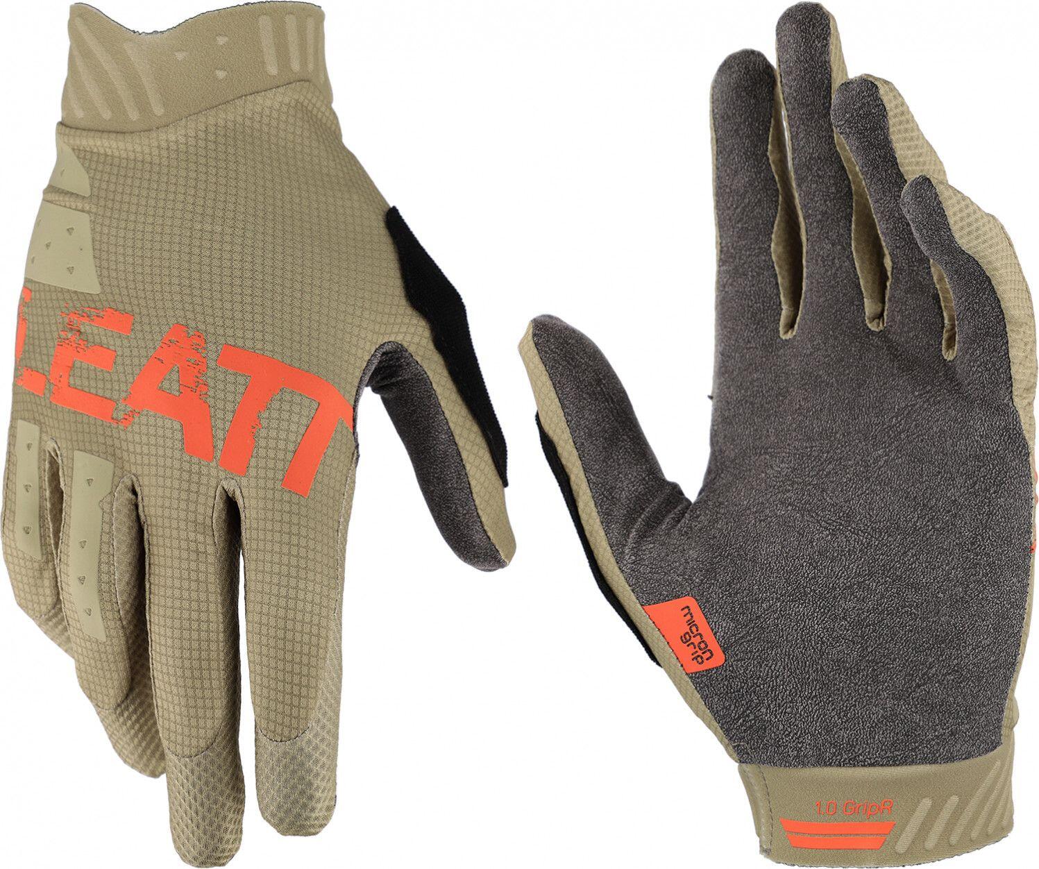 Gants Longs Leatt VTT 1.0 GripR Dune 5/7